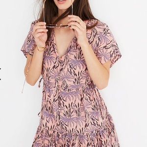 Madewell Print Mini Dress